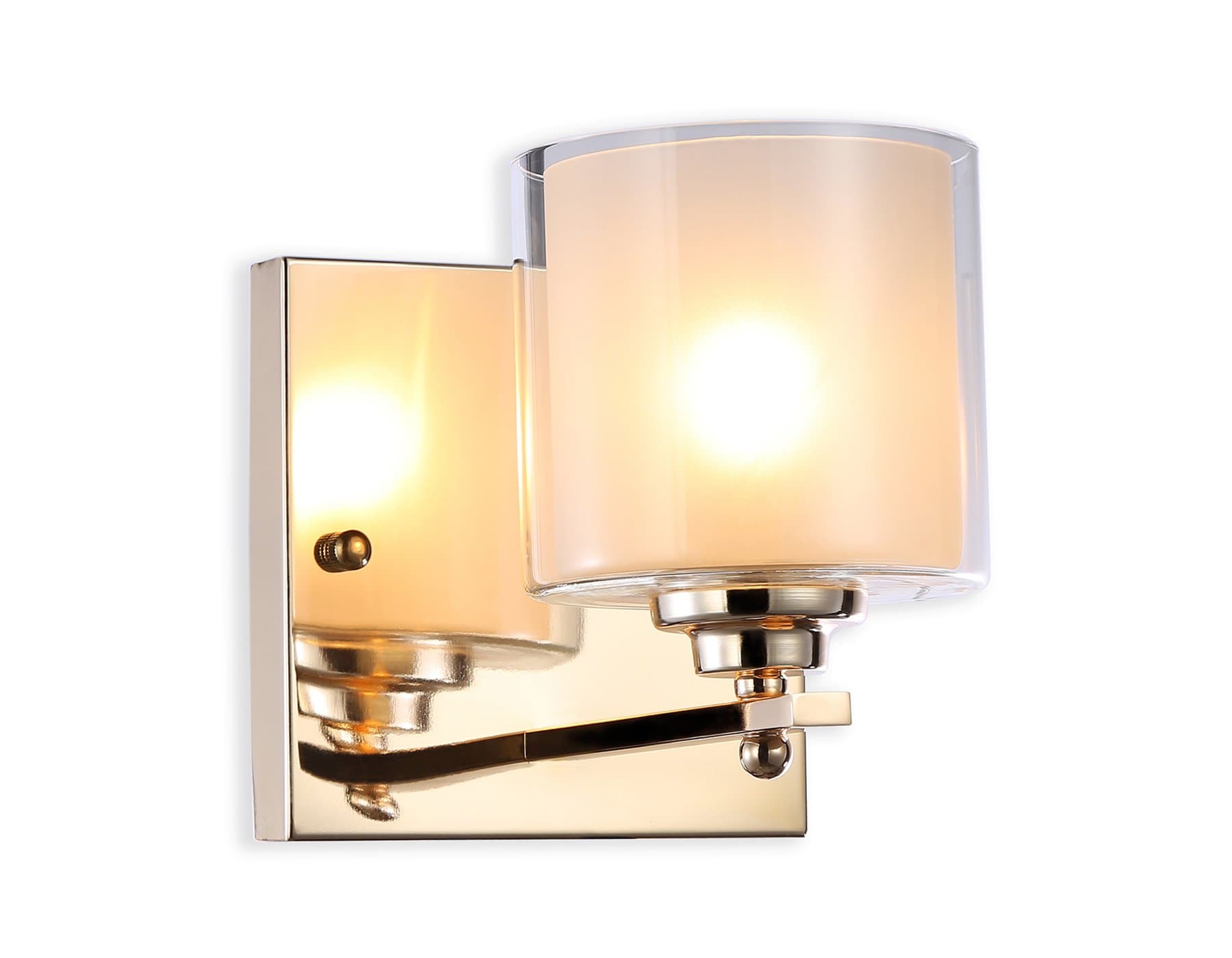 Ambrella Настенный светильник TR4431 GD/CL/FR золото/прозрачный/белый матовый E27 max 40W 197*140*230