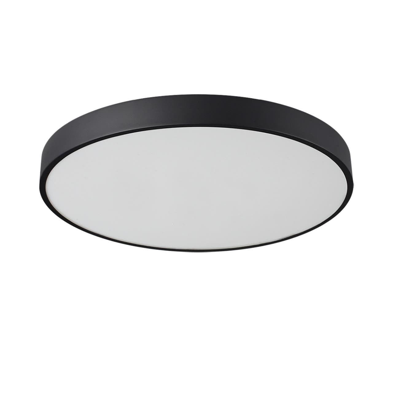 Sonex 7758/70L MITRA LED SN Светильник металл/акрил/черный LED 60Вт+10Вт(подсветка) 4000K D600 IP20 QUASAR