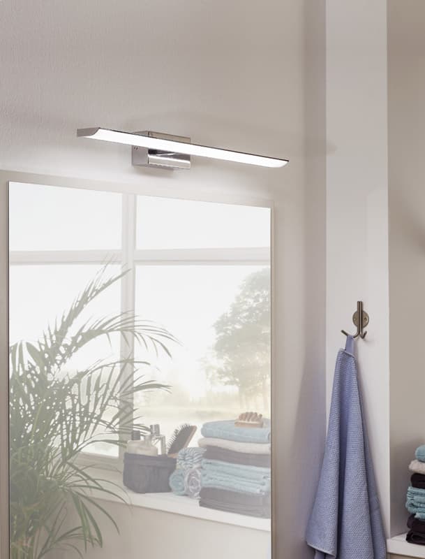 Eglo Светодиодная подсветка для зеркал TABIANO, 3х3,2W (LED), L605, сталь, хром/пластик, белый 94613 — миниатюра 2