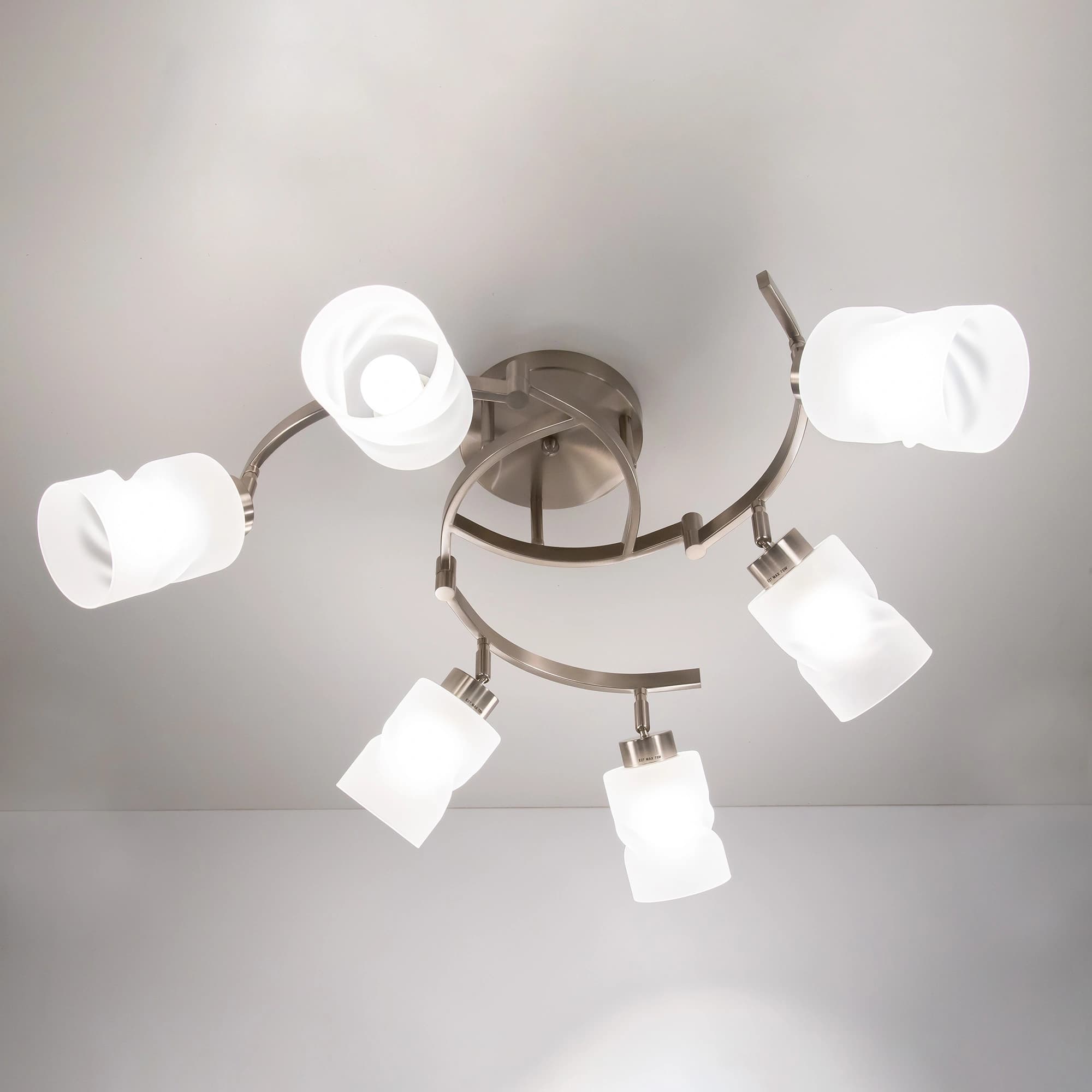 Citilux CL125162 Астро Хром Мат. Люстра — миниатюра 3