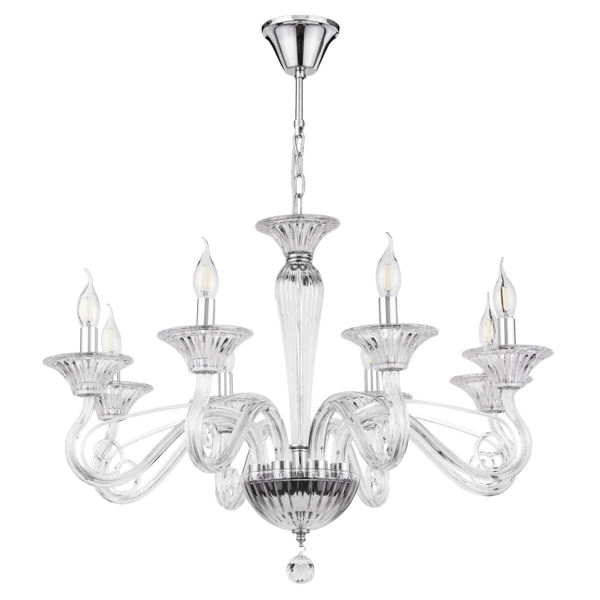 Maytoni Neoclassic Acqua Прозрачный Люстра E14 40W DIA010PL-08TR — миниатюра 1