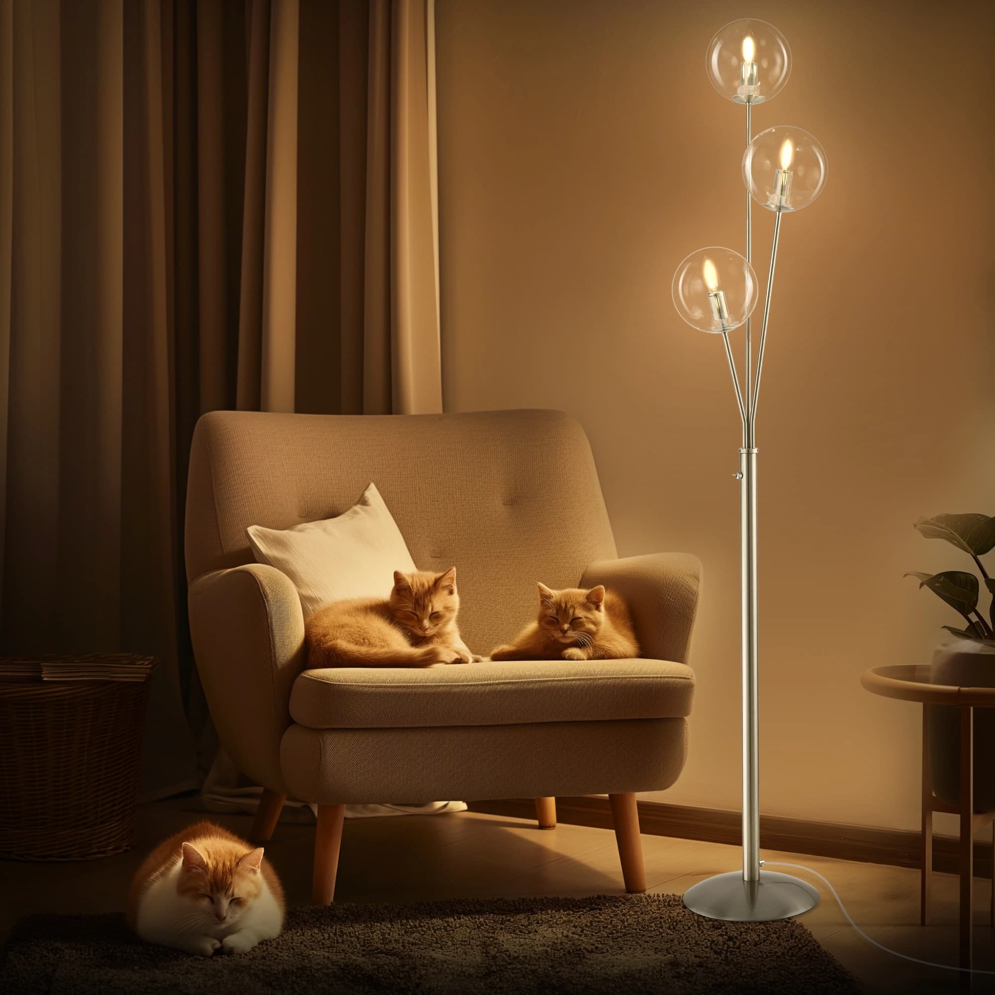 Citilux CL102931 Томми Хром Мат. Торшер — миниатюра 7