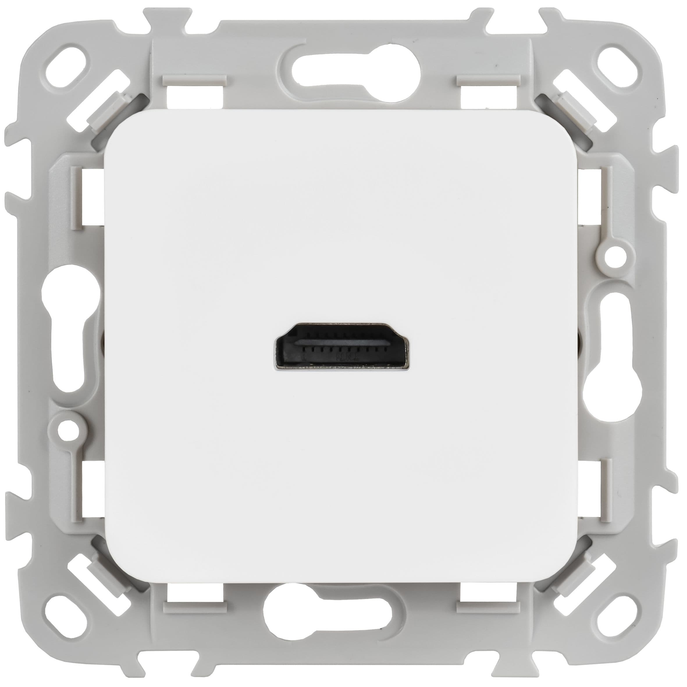 IEK FLITE Белый Розетка HDMI — миниатюра 2