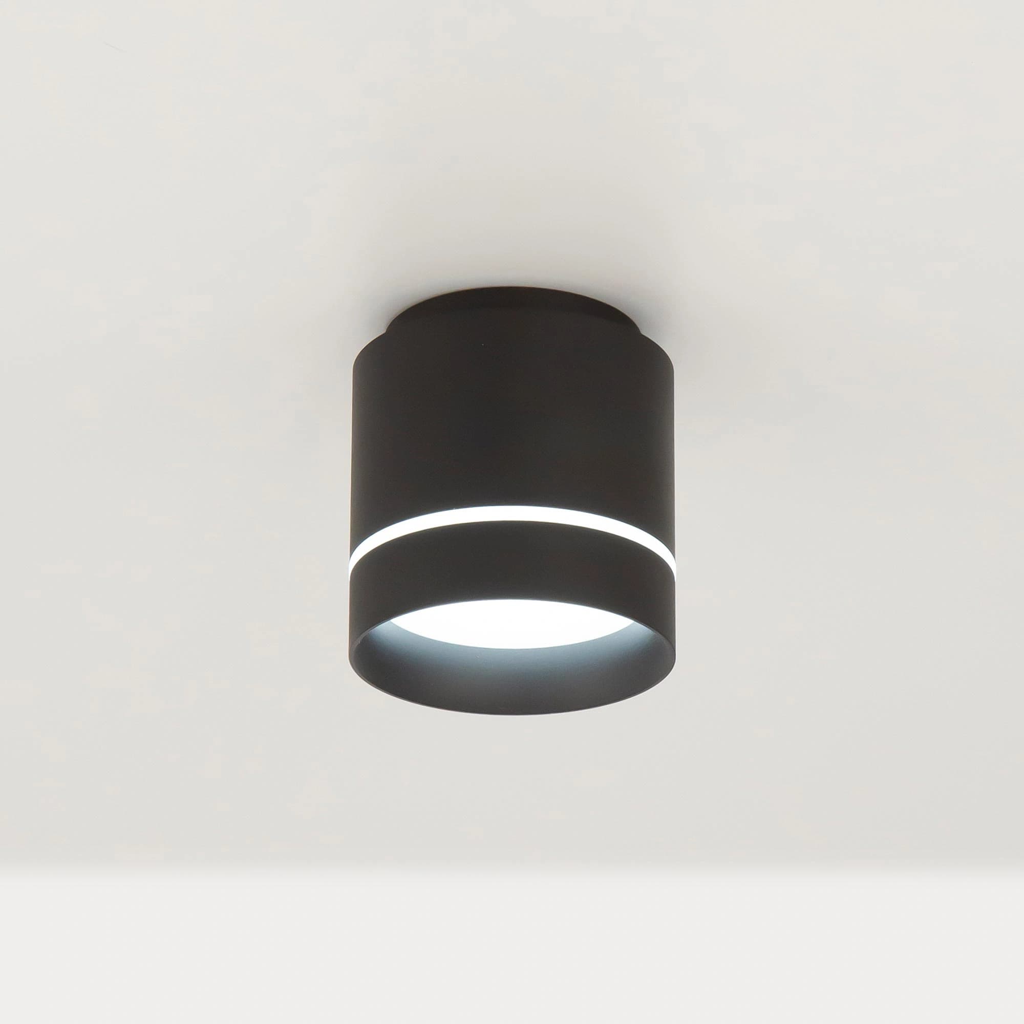 Citilux CL745021N Борн Черный Светильник потолочный 12W*4000K — миниатюра 8