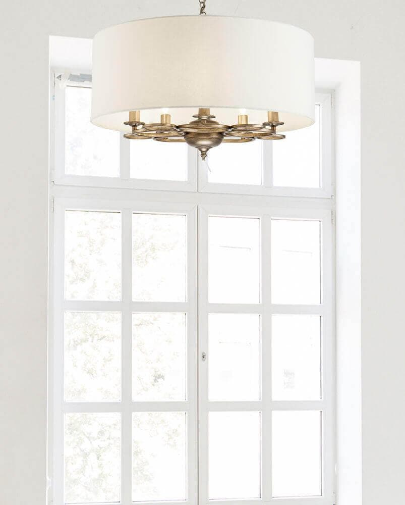 Maytoni House Anna Золото Антик Подвесной светильник E14 40W H007PL-05G — миниатюра 6