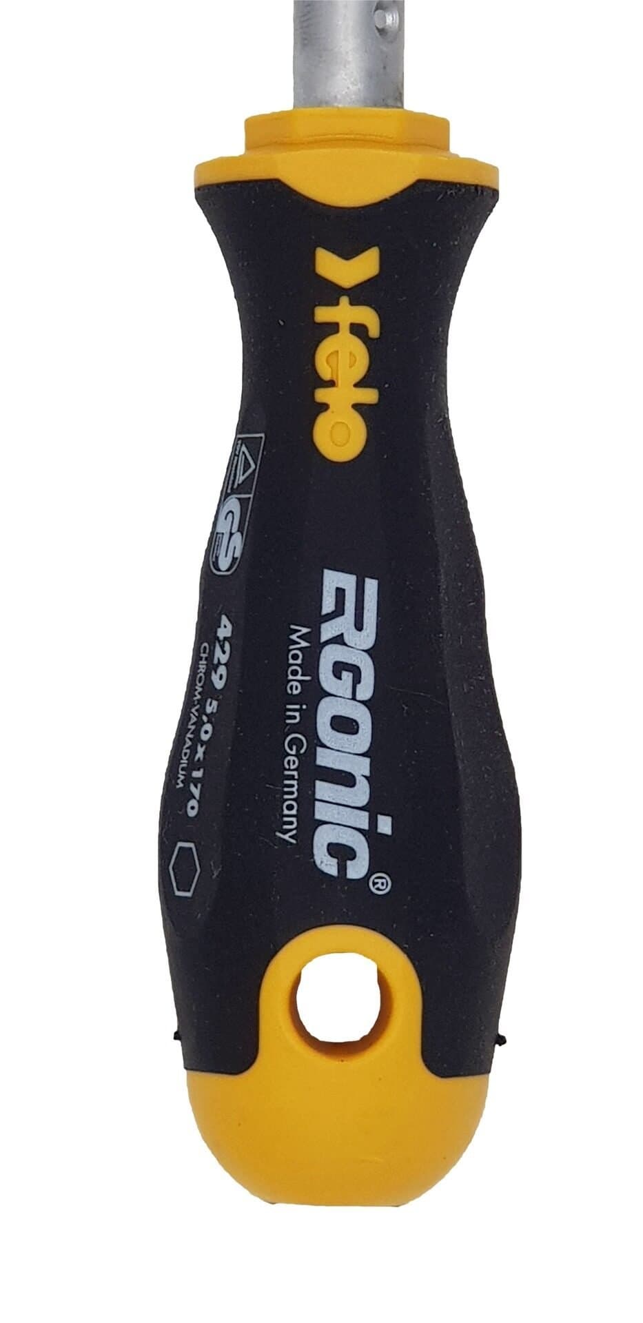 Felo Отвертка Ergonic с гибким стержнем торцевой ключ 5,0X170 42905040 — миниатюра 2