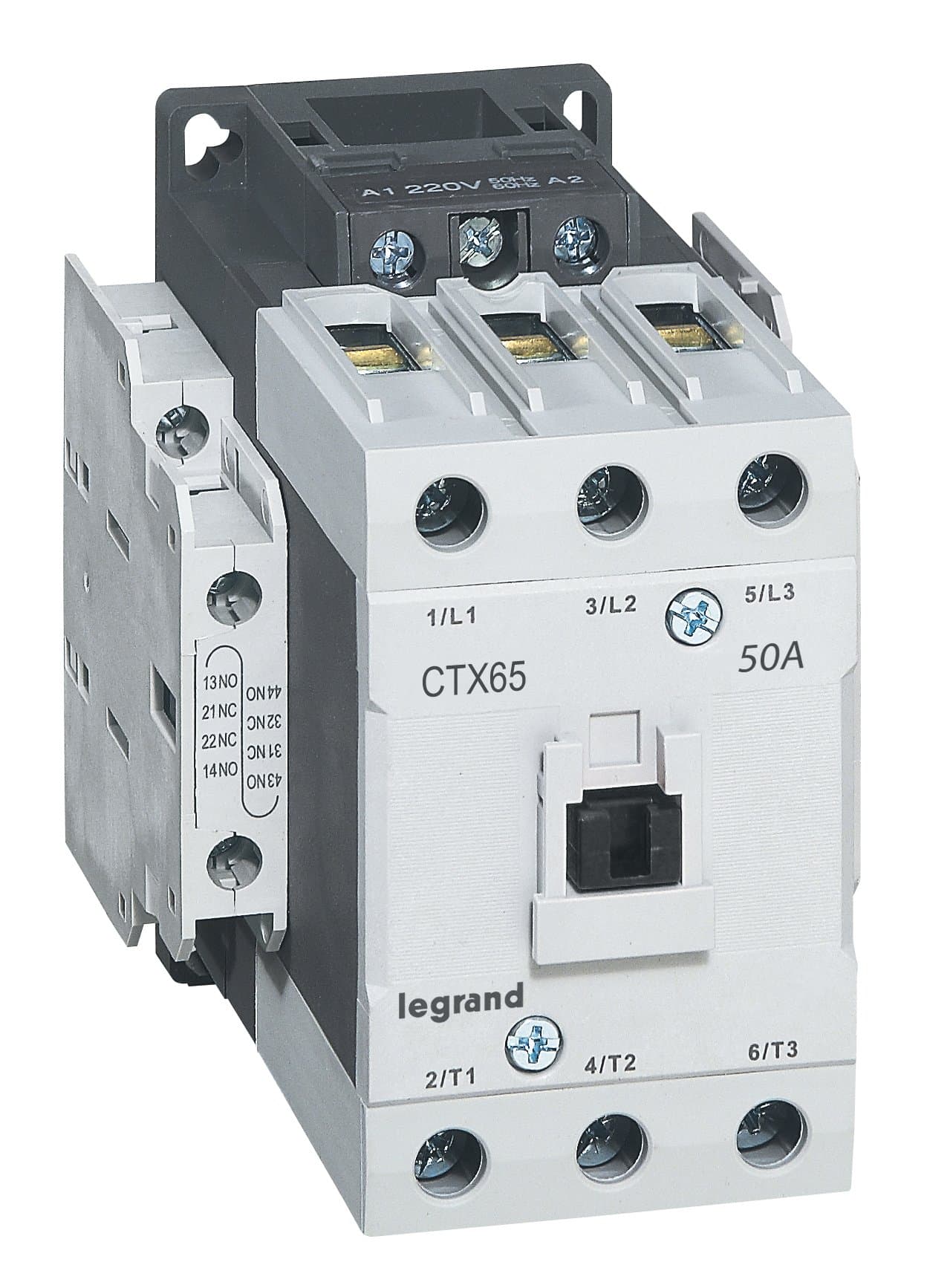 Legrand CTX3 Контактор 65 3P 50A (AC-3) 2но2нз ~48В 416152