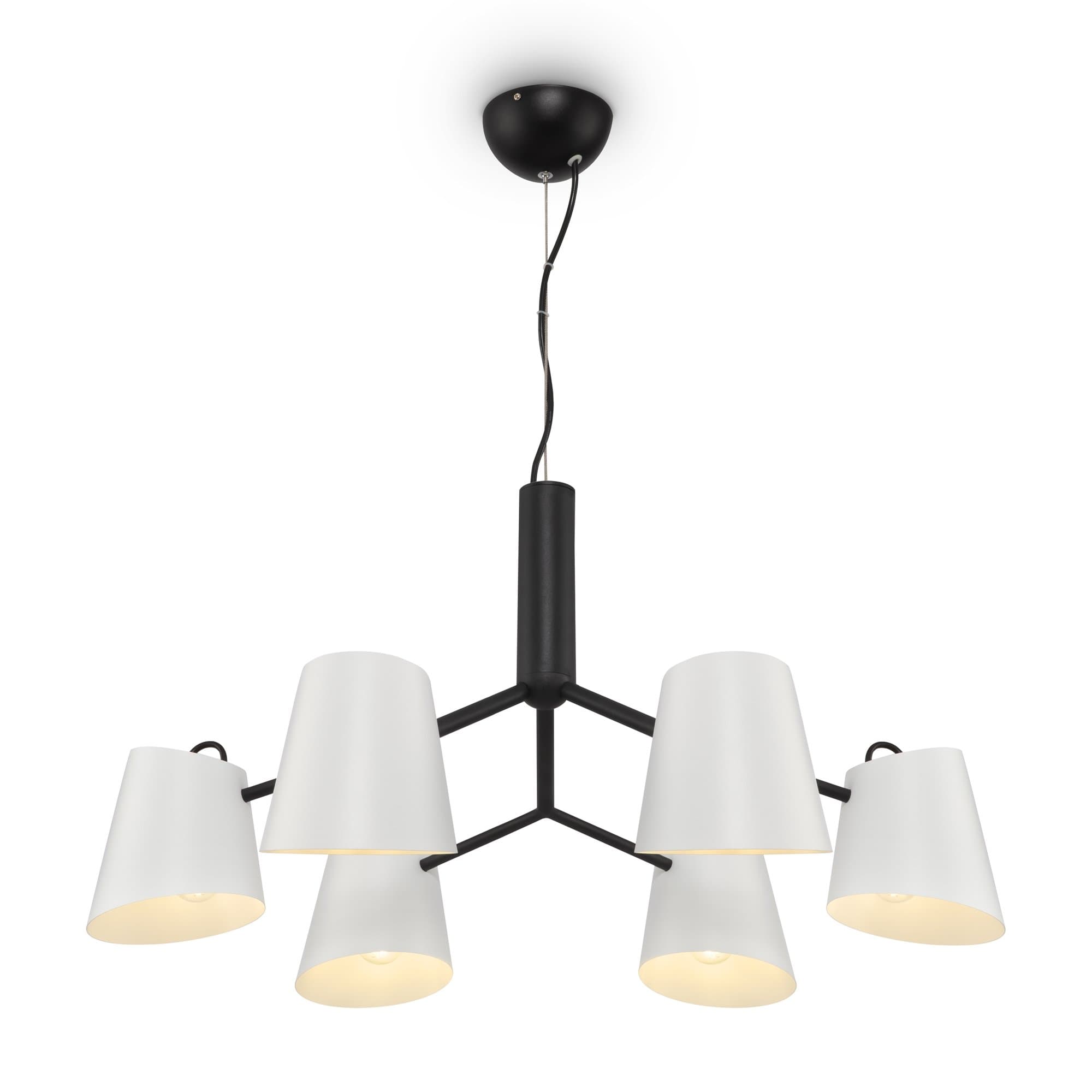 Freya Modern Черный Светильник подвесной FR5127PL-06B — миниатюра 2