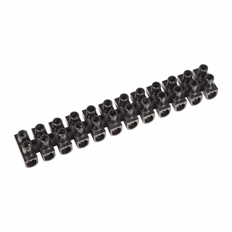 Колодка клеммная КВ-16 30А 16мм² PP(полипропилен) черный Rexant 07-5016-2