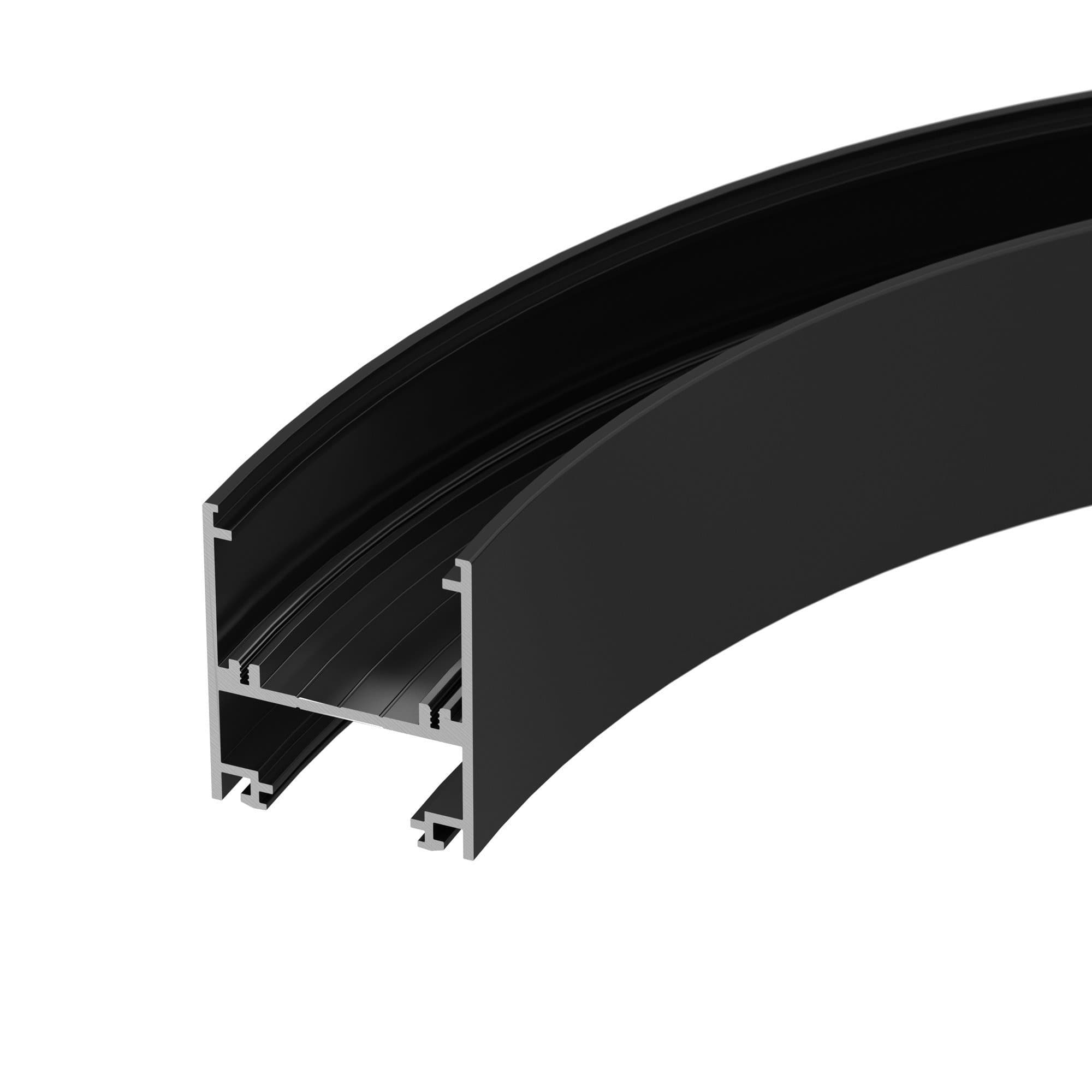 Arlight Профиль SL-ARC-5060-D1000-A45 BLACK (дуга 1 из 8) (Алюминий) 029267 — миниатюра 2
