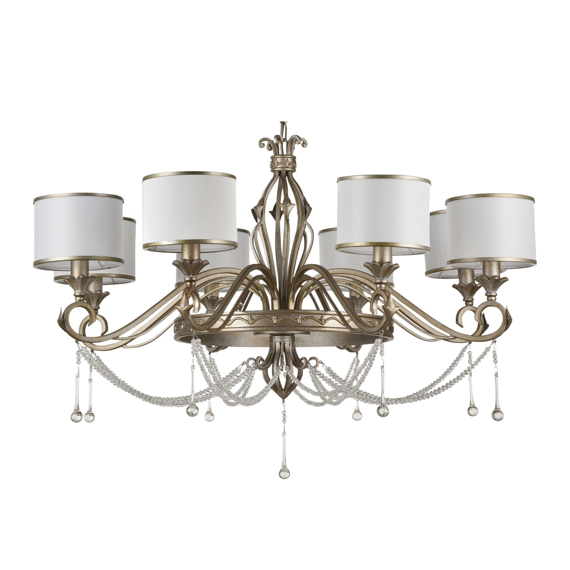 Maytoni House Fiore Золото Антик Люстра 8xE14 40W H235-08-G — миниатюра 5