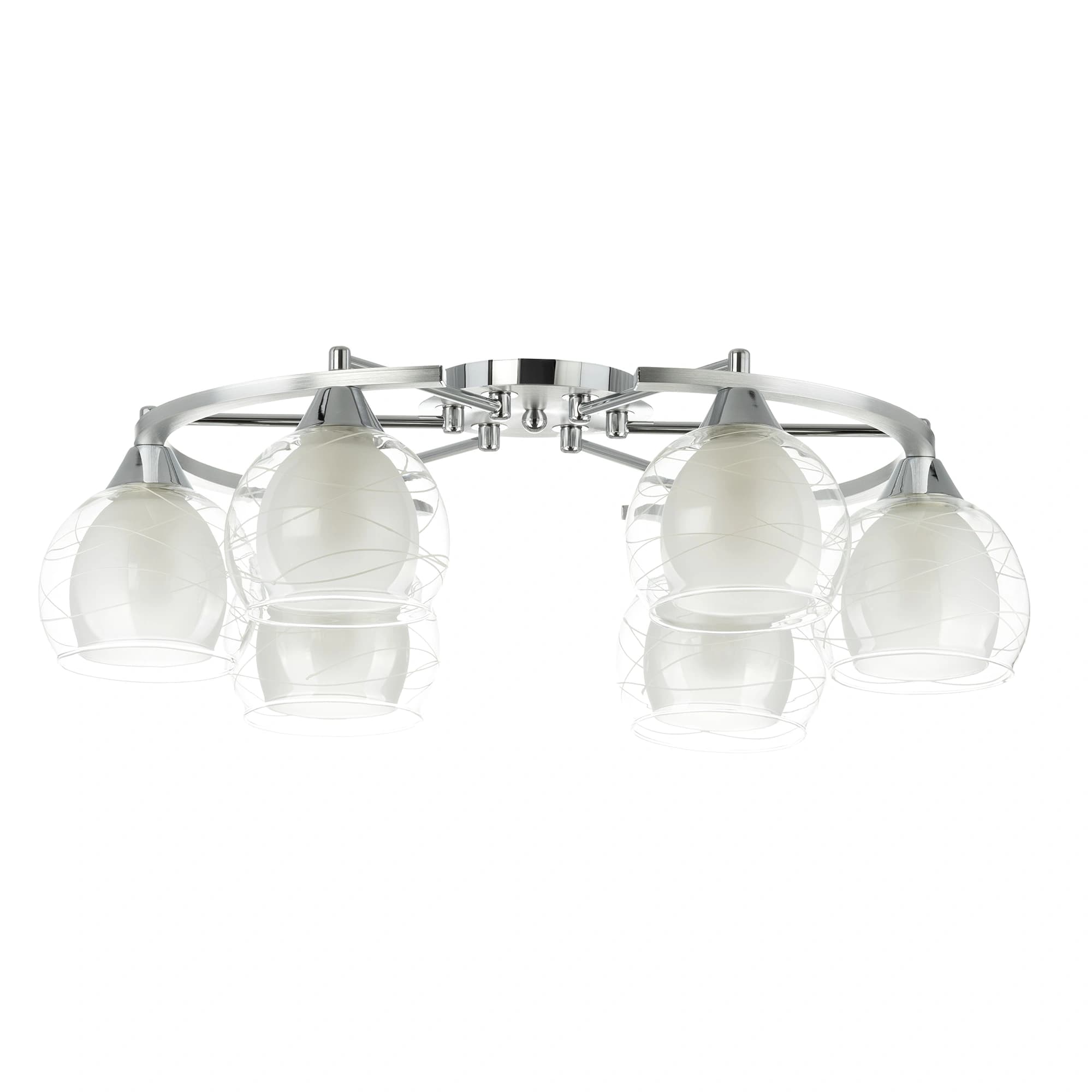 Citilux CL157162 Буги Алюм+Хром Светильник Люстра — миниатюра 6