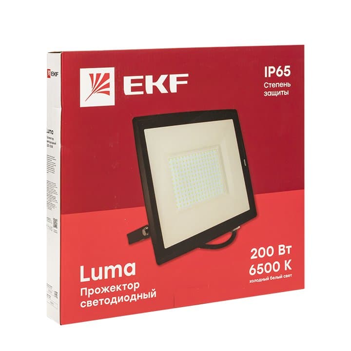 Прожектор светодиодный СДО-3008 200Вт 6500К IP65 EKF Basic — миниатюра 2