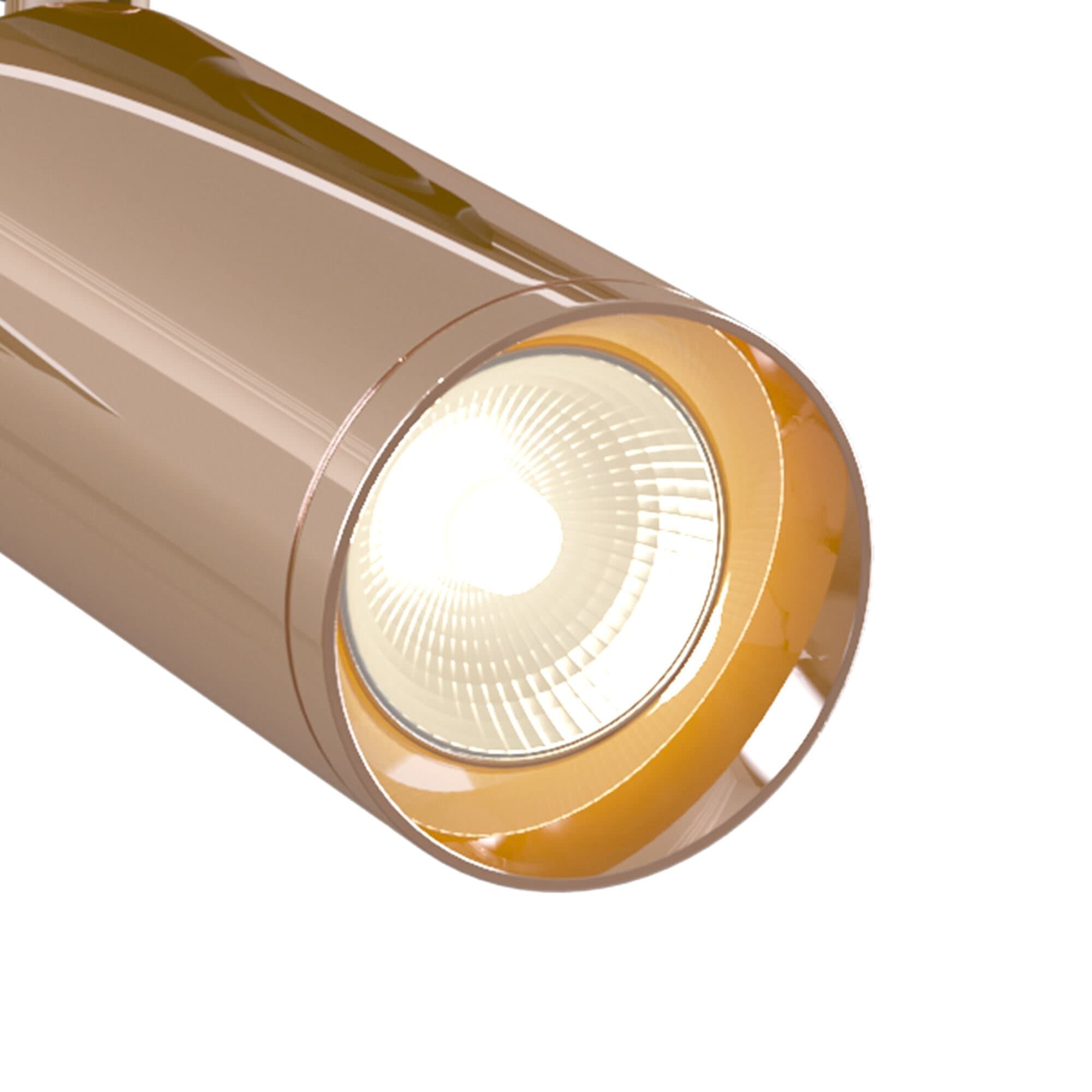 Maytoni Single phase track system Трековый светильник Розовое Золото TR004-1-GU10-RG — миниатюра 4
