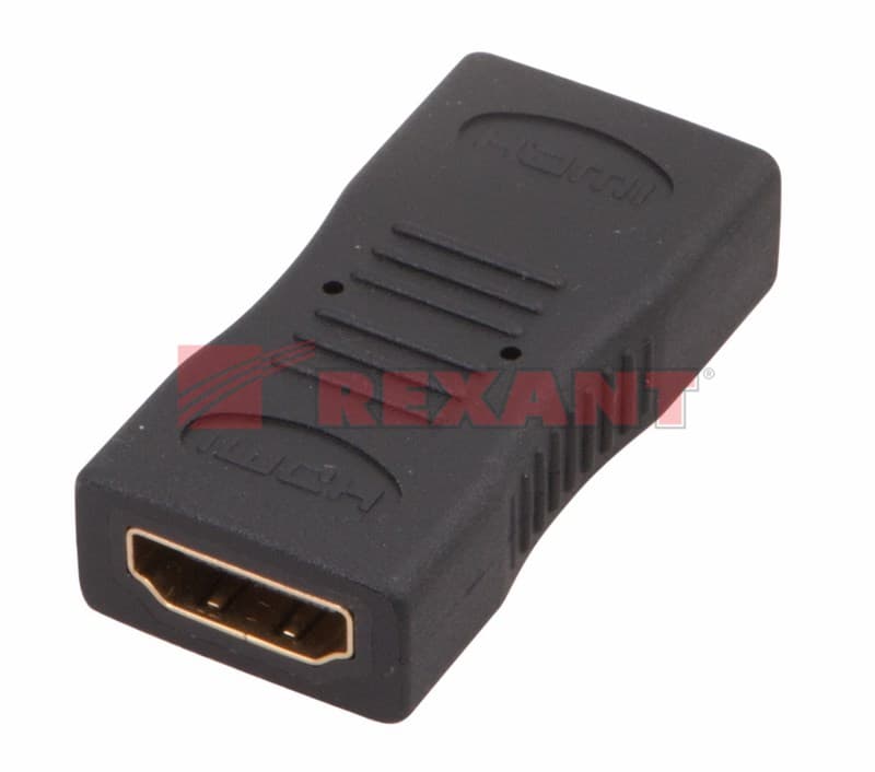 ПереходНИК гн.HDMI - гн.HDMI GOLD Rexant 17-6806 — миниатюра 2