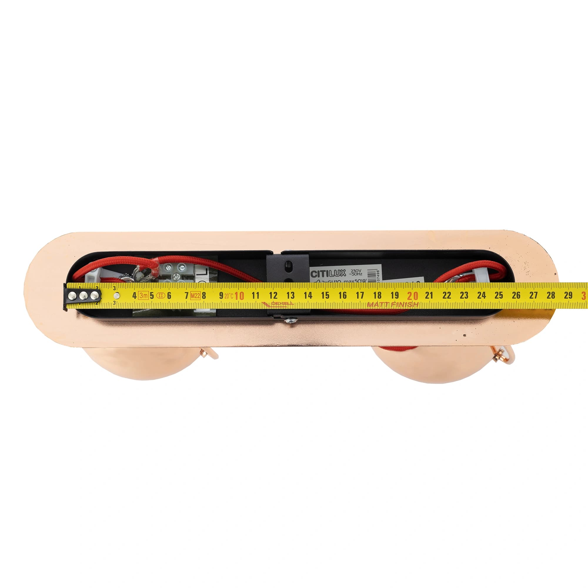 Citilux CL532523 Сфера Медь+Красн. Светильник Наст.-Потол — миниатюра 9