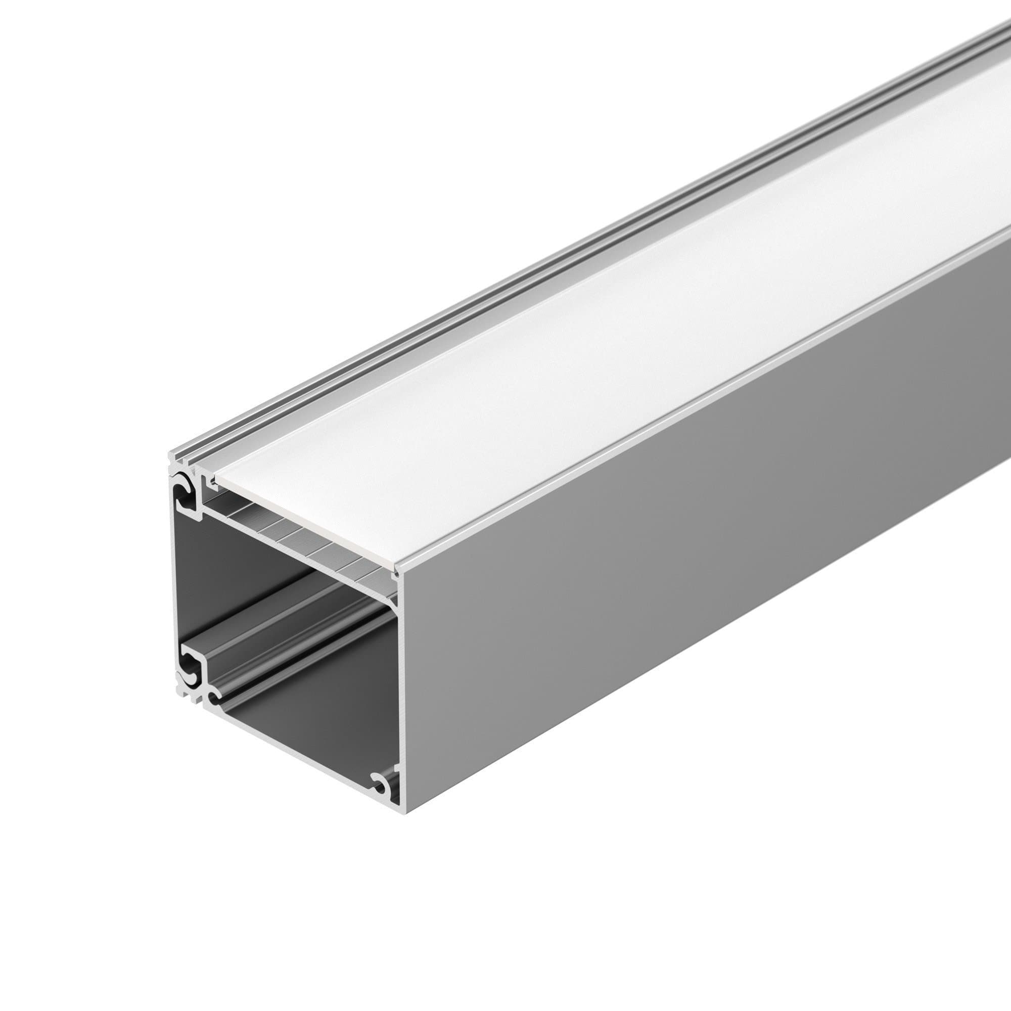 Arlight Профиль BOX60-SIDE-2000 ANOD (Алюминий) 017353 — миниатюра 1