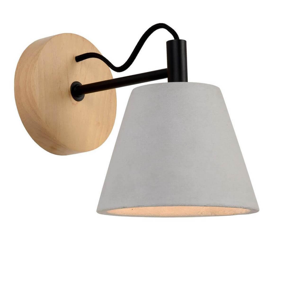 Lucide Possio Котеж Металл/дерево Настенный светильник E14 40W 03213/01/41 — миниатюра 1