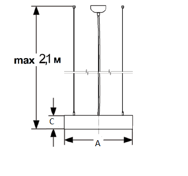 СТ SOL P LED 900 WH 3000K (low lumen) светильник — миниатюра 2
