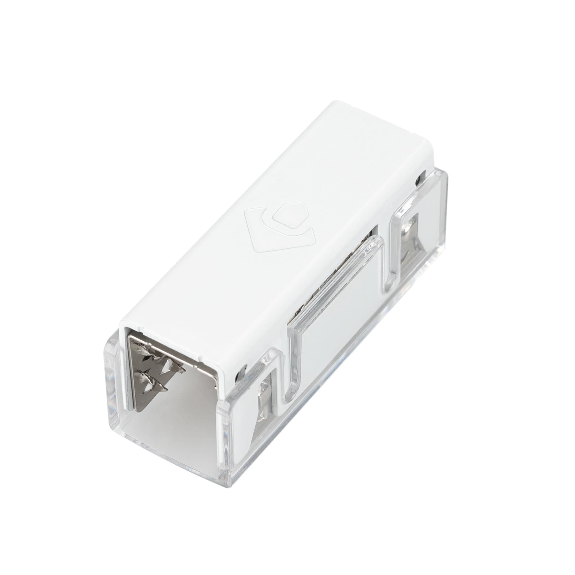 Arlight Коннектор питания ARL-MOONLIGHT-1712-CON-POWER-MID-WH (Пластик) 028809
