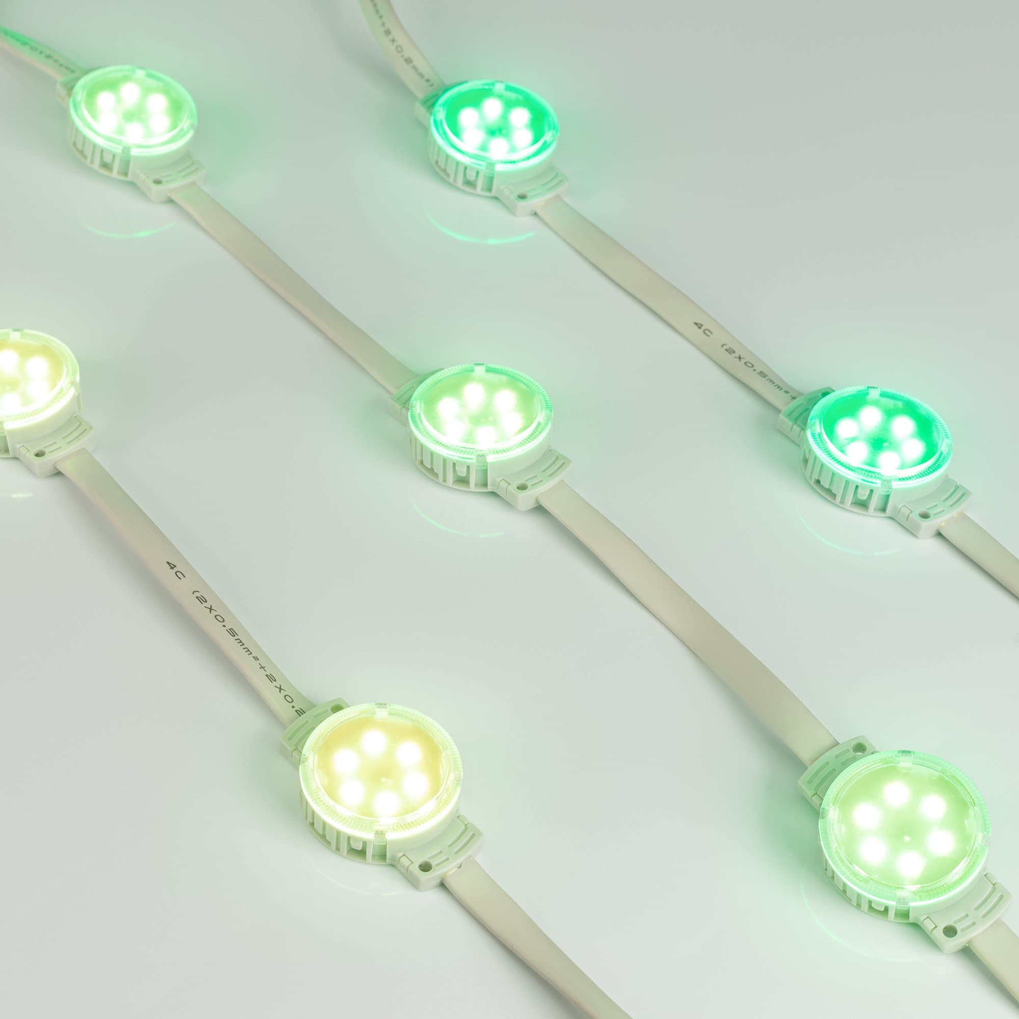 Arlight Модуль управляемый SPI-F6-D40 24V RGB-RAM-Auto (1.25W, IP68, 120 deg) (Пластик, 3 года) 036828 — миниатюра 3