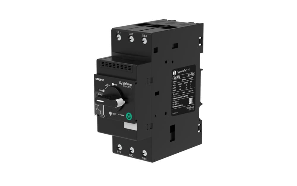 Systeme Electric Авт.выкл.защ.дв. GM3P 9-13A комб.расцепитель пов.рук. винт.заж.