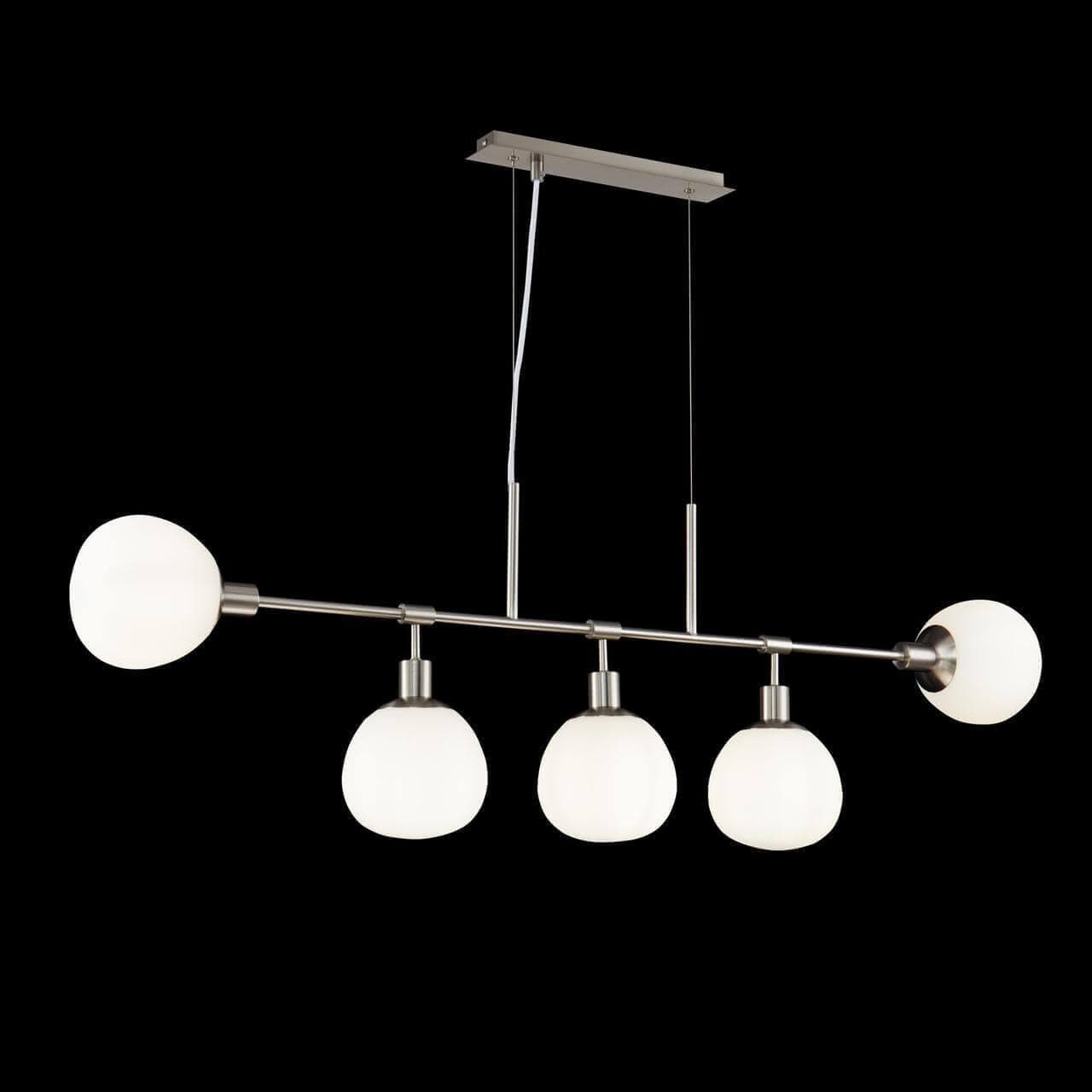 Maytoni Modern Erich Никель Подвесной светильник E14 40W MOD221-PL-05-N — миниатюра 4