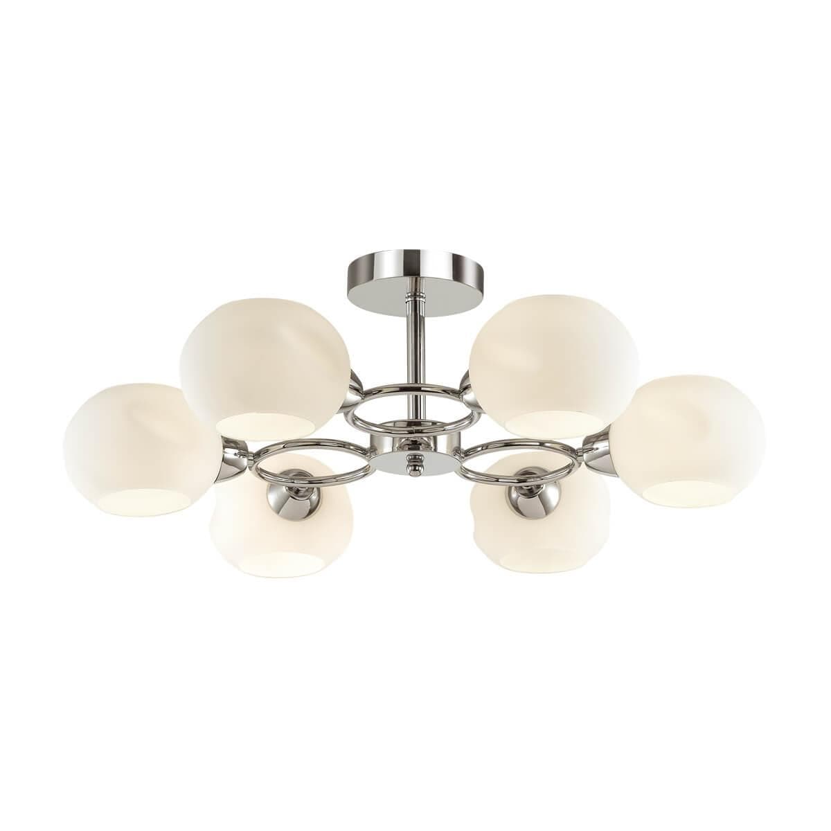 Lumion 4548/6C COMFI LN21 063 хром, белый Люстра потолочная E14 6*40W 220V PENELOPA — миниатюра 1