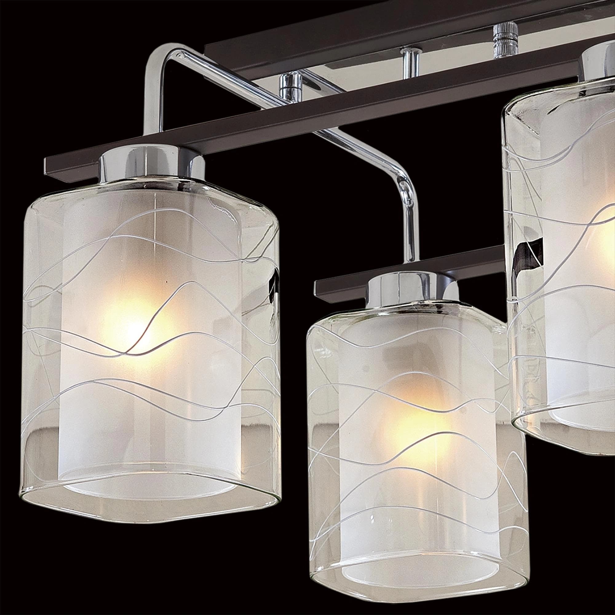 Citilux CL159141 Румба Венге+Хром Светильник Люстра — миниатюра 3