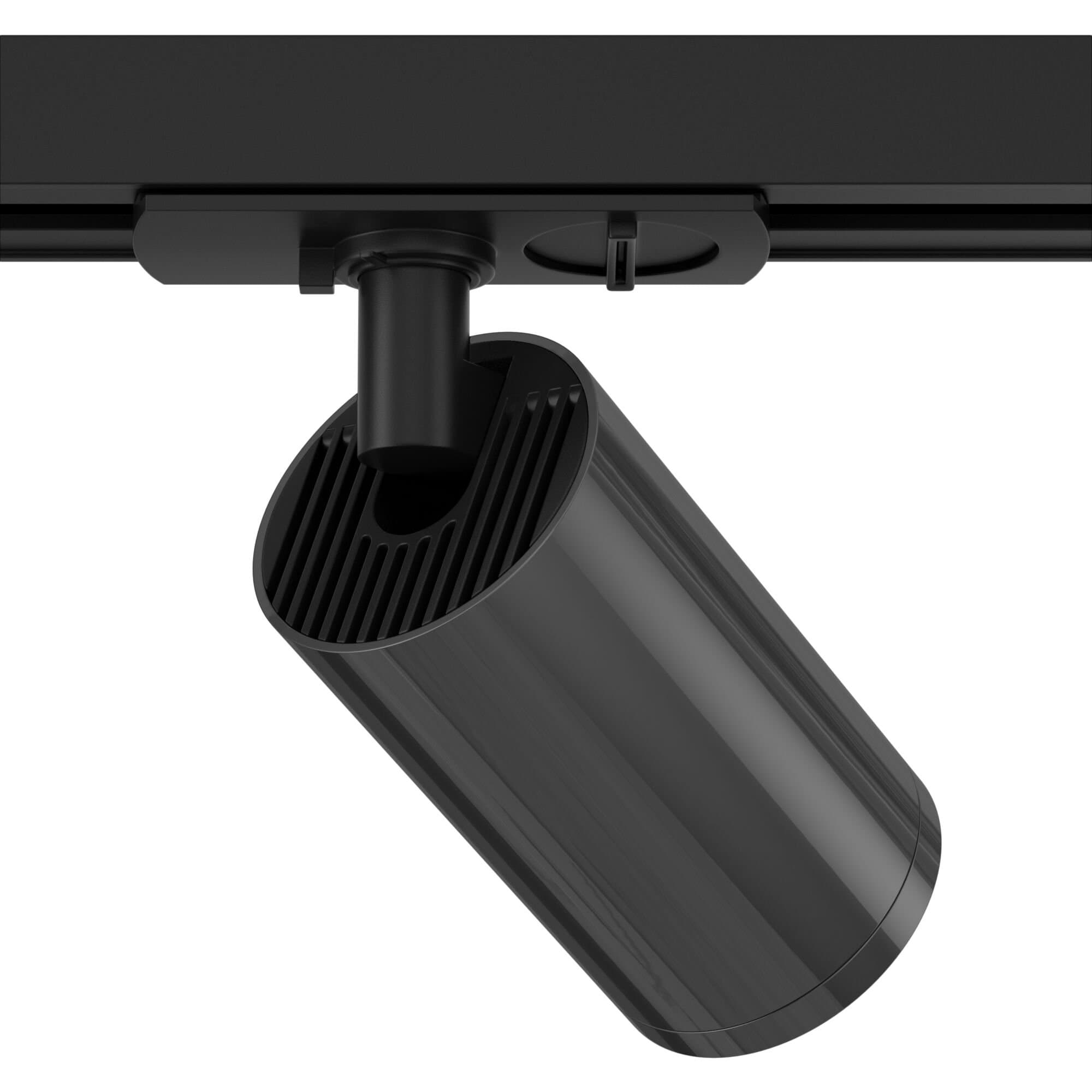 Maytoni Single phase track system Черный и Графит Светильник трековый (Набор) ( TR020-01B+TRA020-01GF) TR020-1-GU10-BGF — миниатюра 5