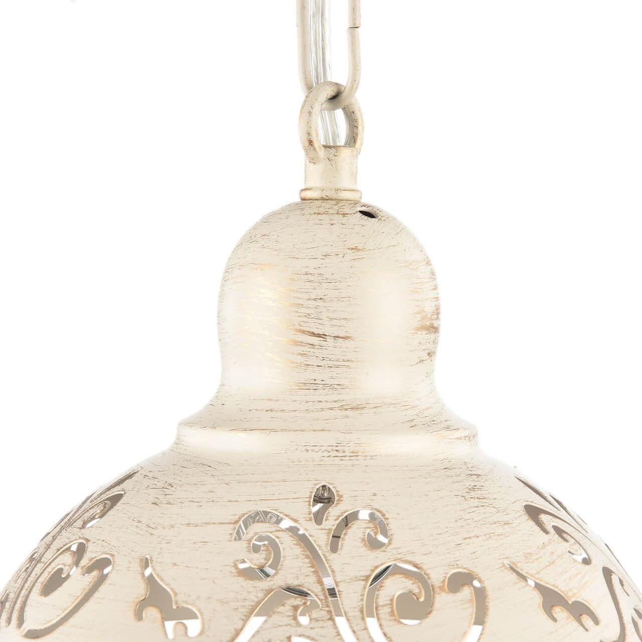 Freya Classic Benoit Кремовый с Золотом Подвесной светильник E27 60W FR2566-PL-01-WG — миниатюра 8