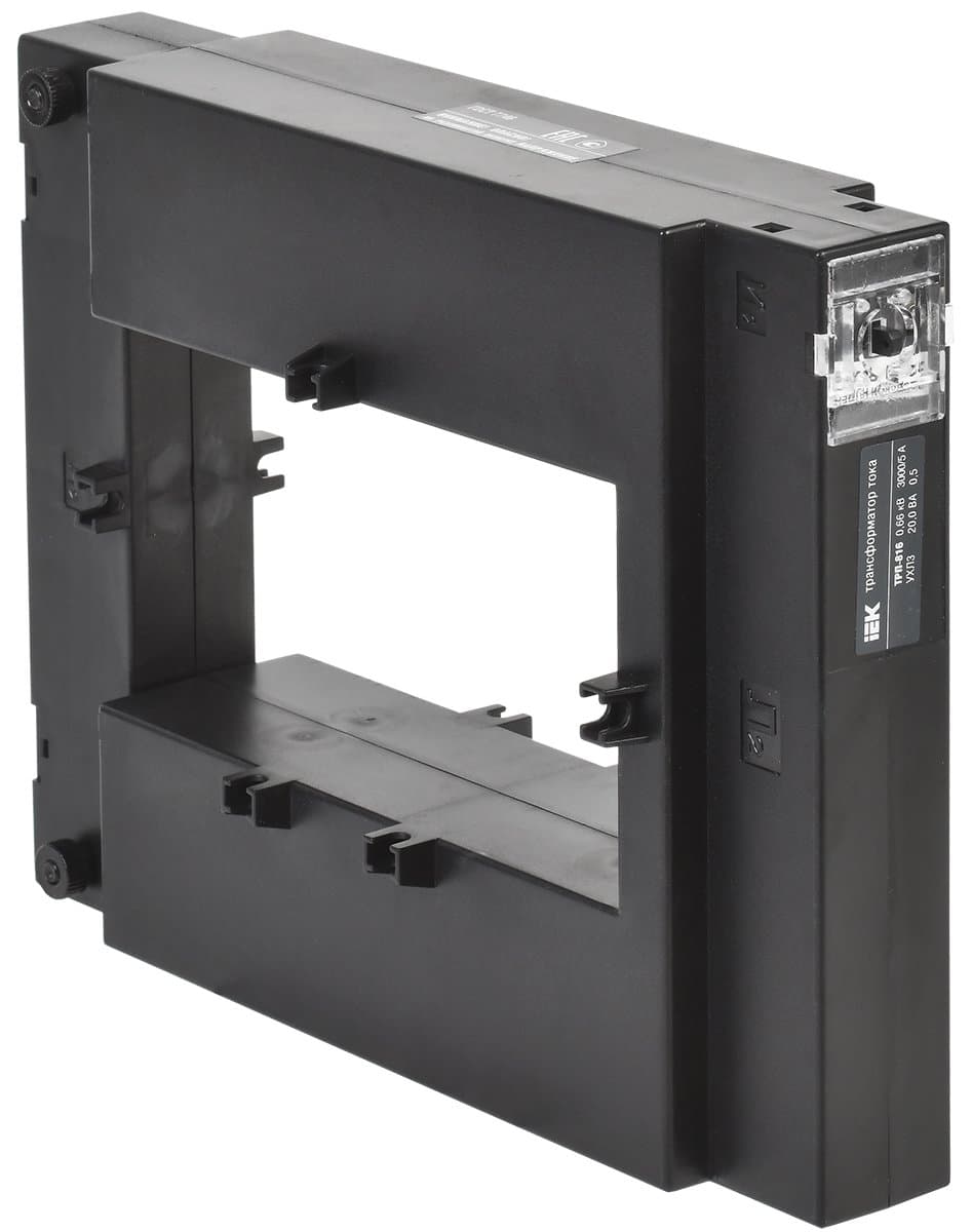 IEK Трансформатор тока ТРП-816 3000/5 20ВА кл. точн. 0,5 — миниатюра 1