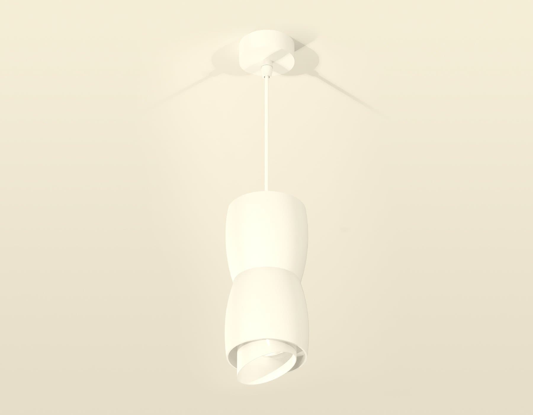 Ambrella Комплект подвесного светильника с акрилом XP1141031 SWH/FR белый песок/белый матовый MR16 GU5.3 (A2310, C1141, A2011, C1141, N7175) — миниатюра 2