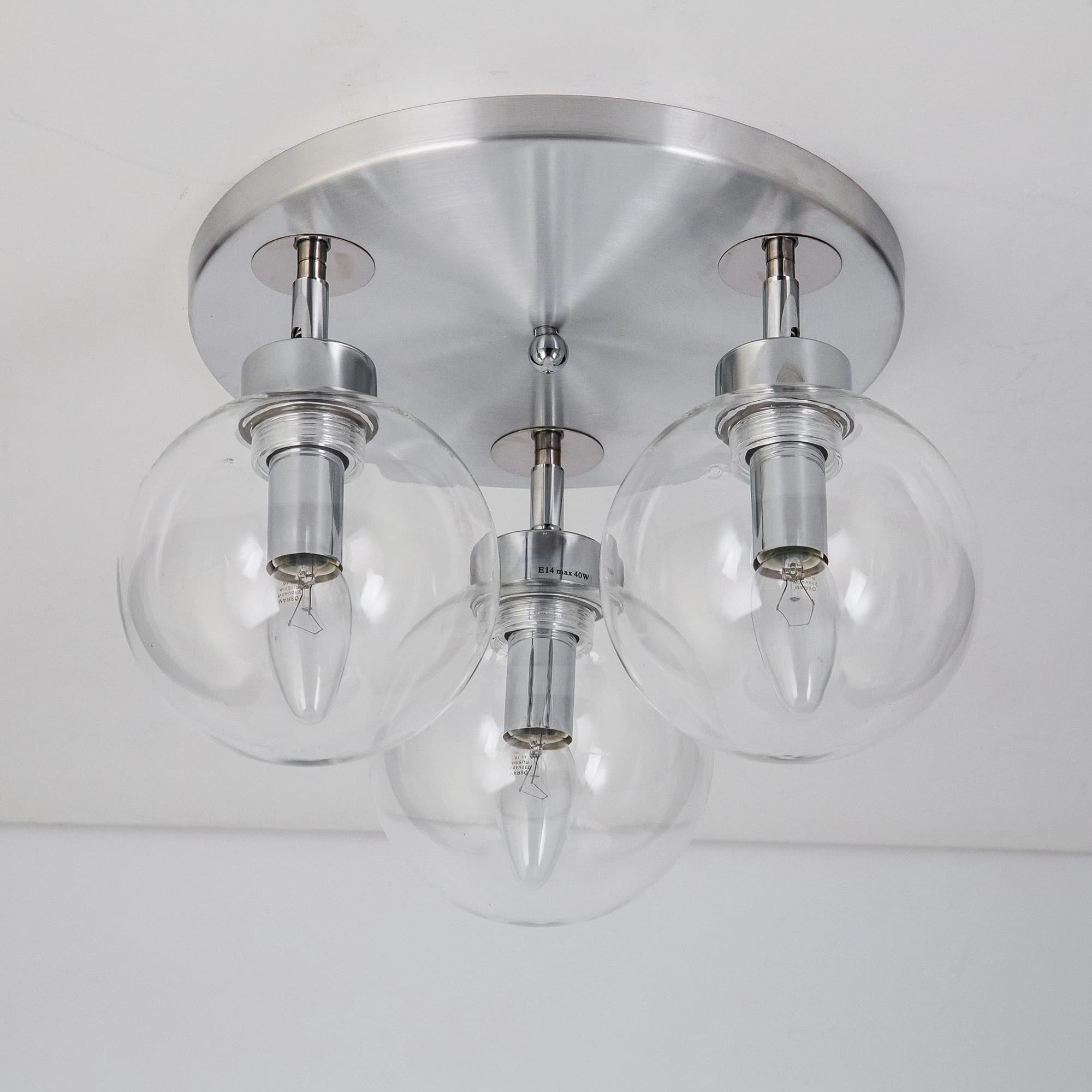 Citilux CL158130 Самба Алюм.+Прозр. Люстра — миниатюра 7