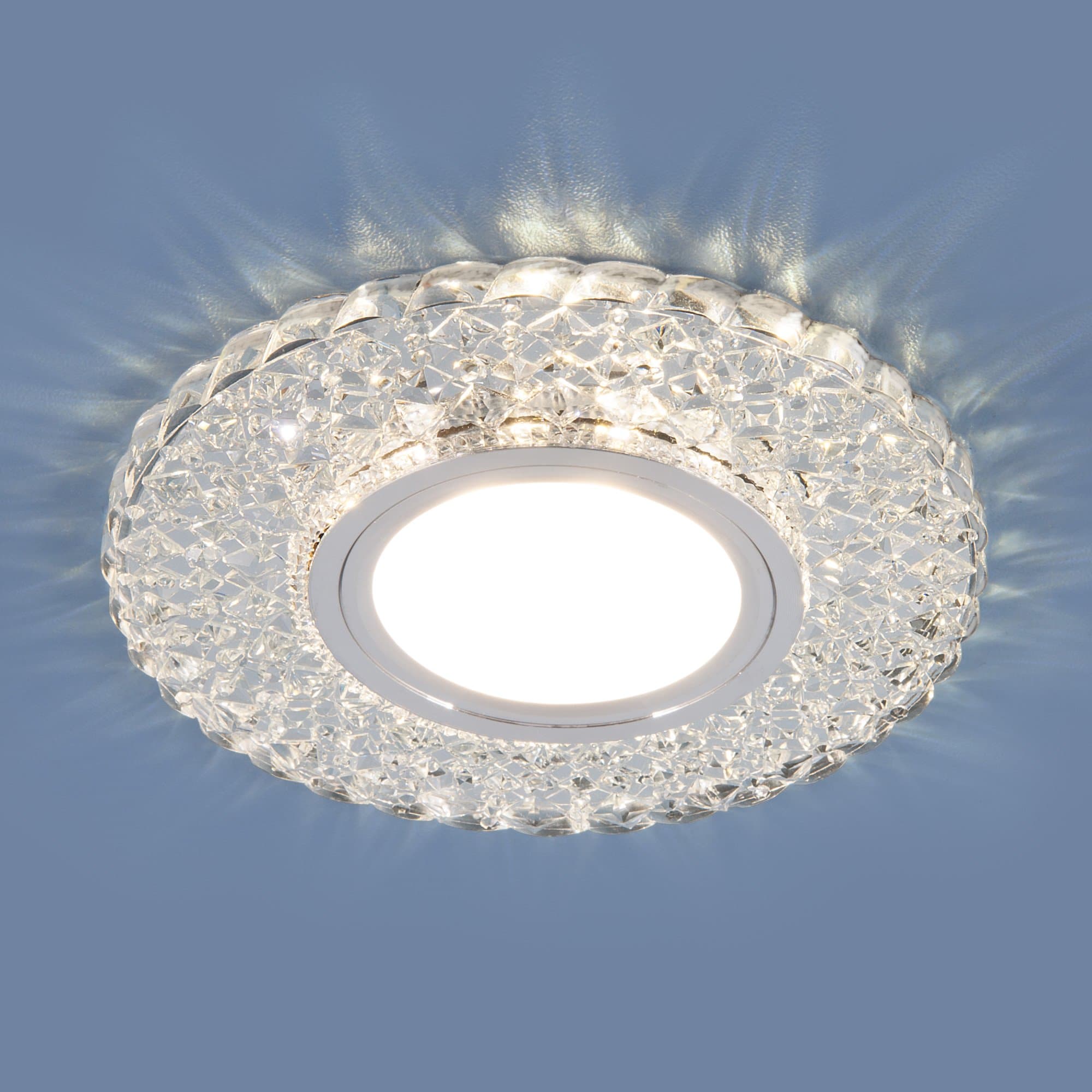 Elektrostandard Встраиваемый точечный светильник с LED подсветкой 2235 MR16 CL прозрачный 4690389142390 a045461