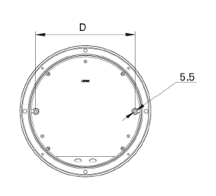 СТ GRANDA NBT 18 F226 HF silver светильник 1430000130 — миниатюра 3