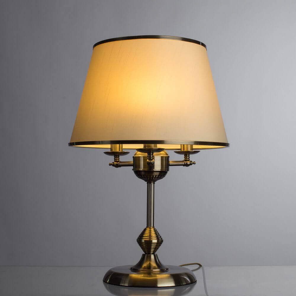 Arte Lamp Alice Бронза/Белая Лампа настольная декоративная 40W E14 A3579LT-3AB — миниатюра 6