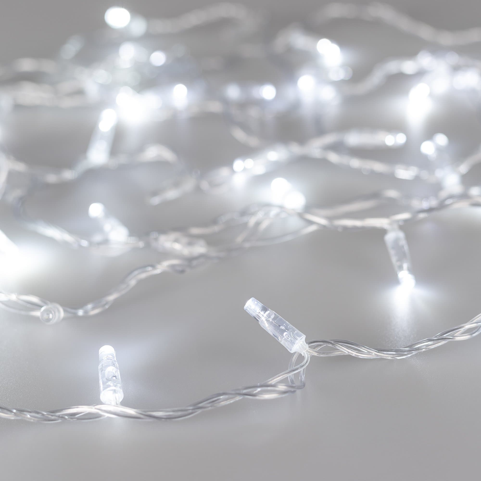 Arlight Светодиодная гирлянда ARD-STRING-CLASSIC-1000-CLEAR-100LED-PULSE White (230V, 7W) (Ardecoled, IP65) 031638
