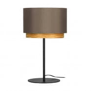 Eglo 390123 Настольный светильник TL/1 E27 cappuccino/black 'MARCHENA'