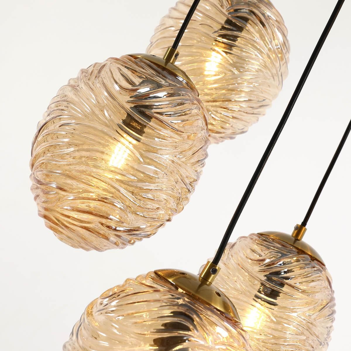 Favourite Modern подвесная люстра L580*W455*H1250 2722-6P — миниатюра 2
