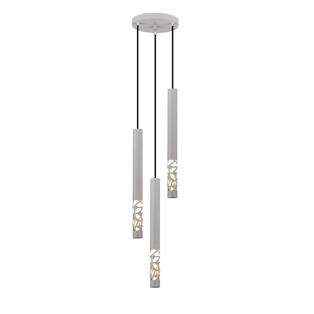 ST Luce SL1577.503.03 Светильник подвесной Белый/Белый LED 3*5W 3000K — миниатюра 3