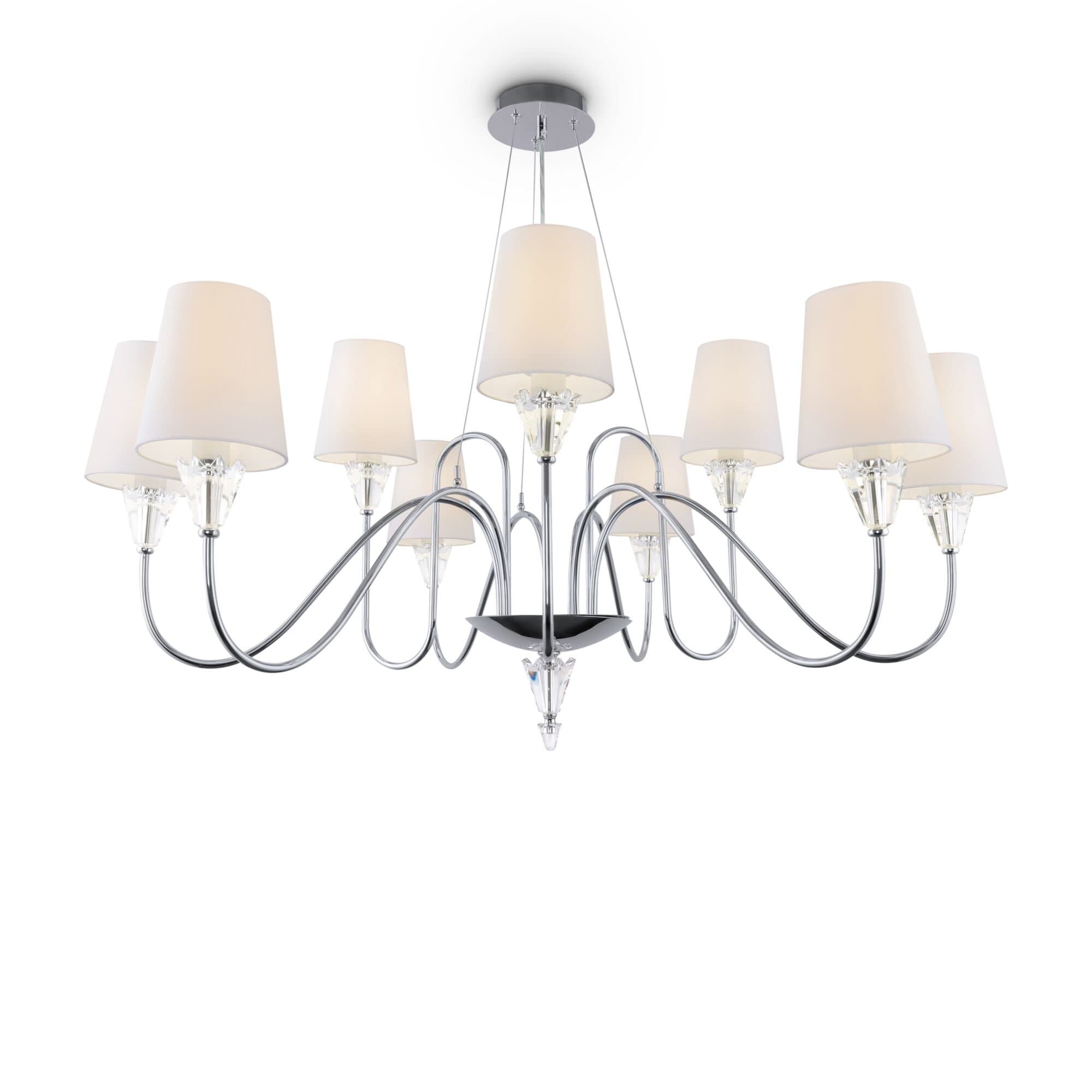 Maytoni Modern Florero Хром Люстра MOD078PL-09CH — миниатюра 2