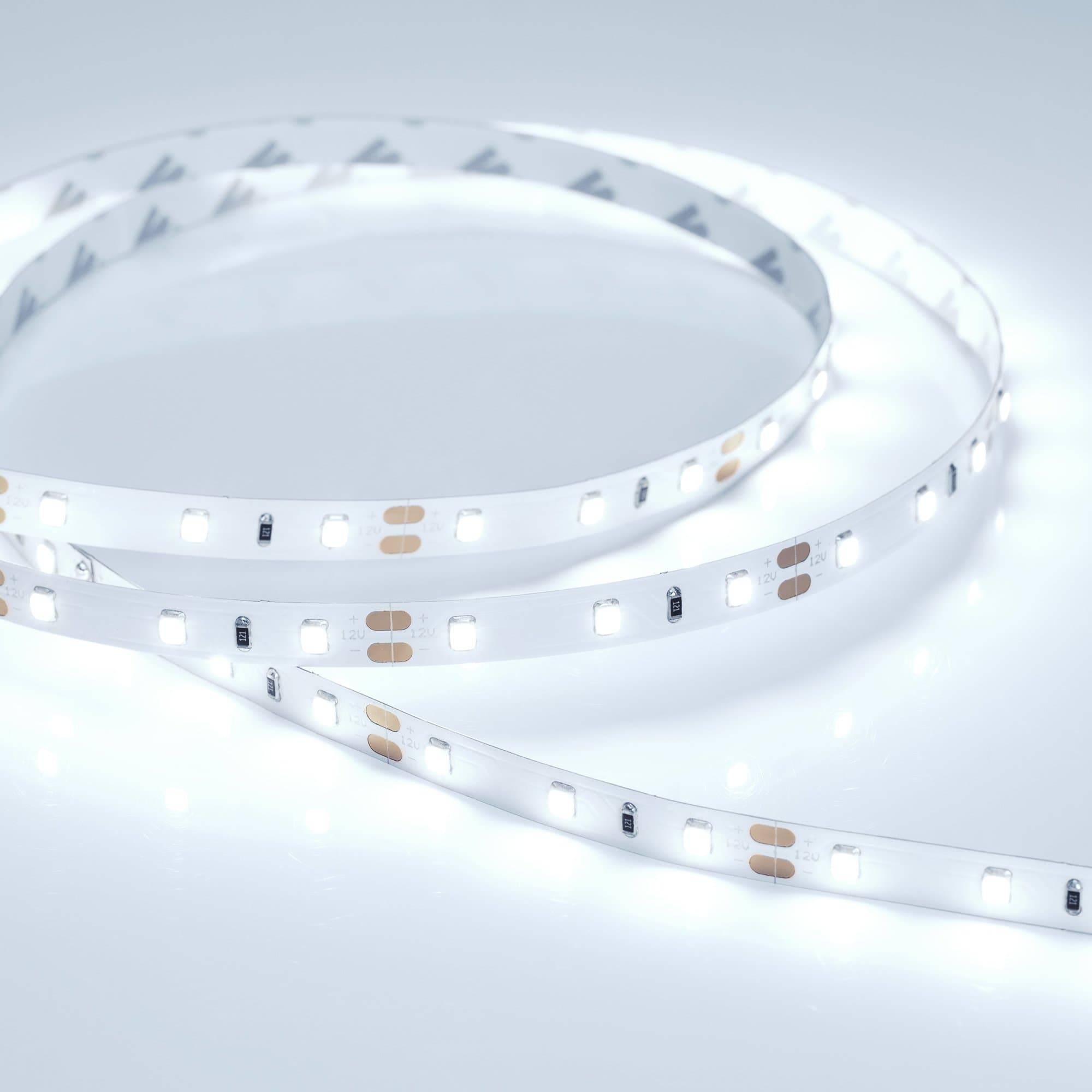 Arlight Светодиодная лента RT 2-5000 12V Cool 10K (2835, 300 LED, BAT) (7.2 Вт/м, IP20) 023312 — миниатюра 3