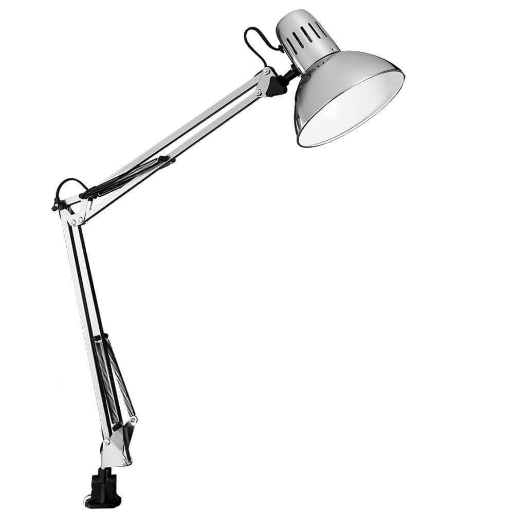 Arte Lamp Senior Серебро Лампа настольная офисная 40W E27 A6068LT-1SS