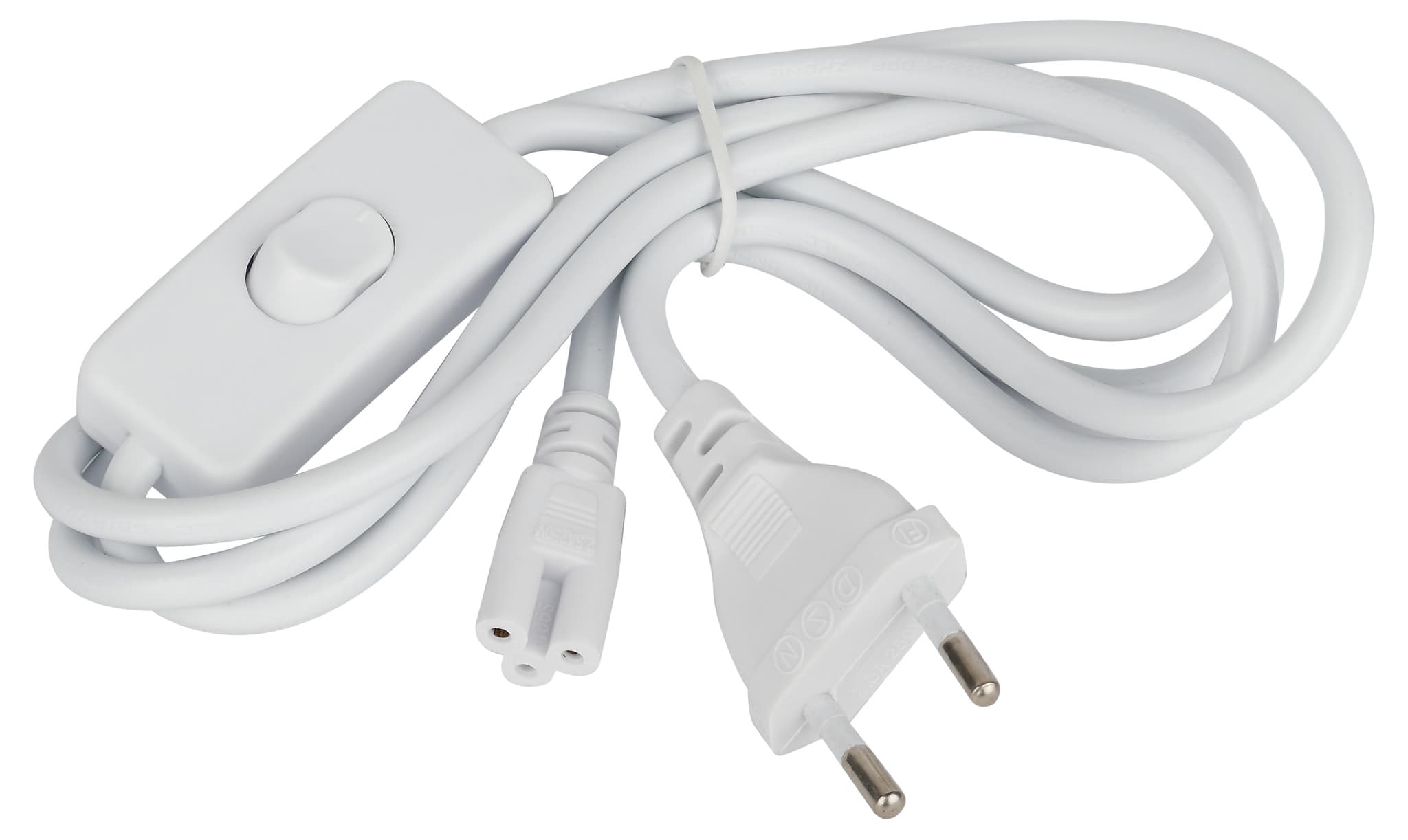 ЭРА Сетевой шнур ЭРА LLED-A-CABLE-04 с выключателем 3-pin 1,5м