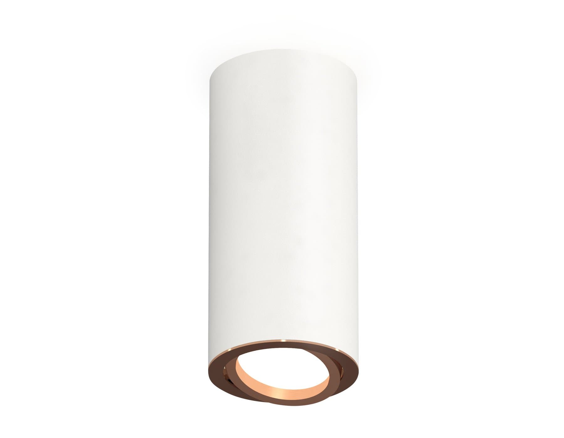 Ambrella Комплект накладного светильника XS7442005 SWH/PPG белый песок/золото розовое полированное MR16 GU5.3 (C7442, N7005) — миниатюра 1