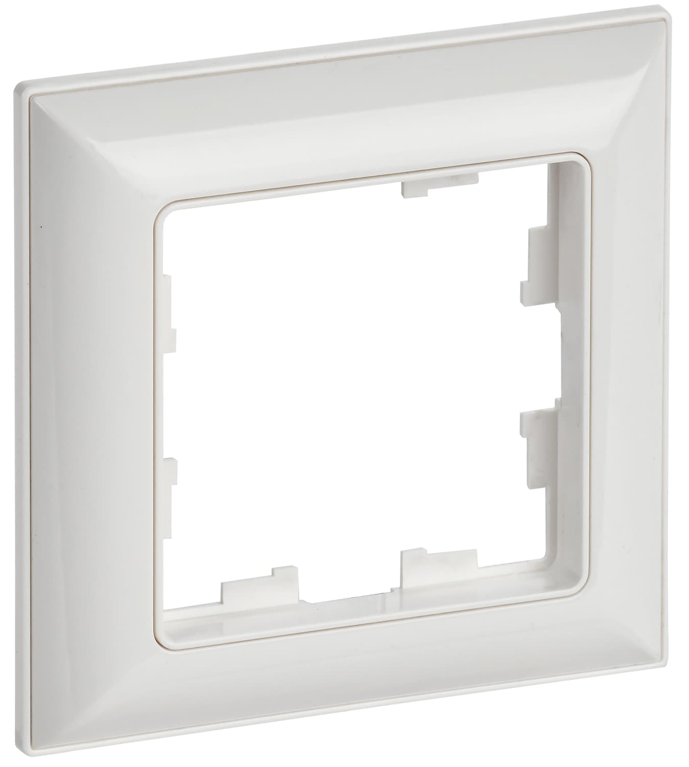 IEK BRITE DECOR Белый 3D-форма Рамка 1-м РУ-1-Бр