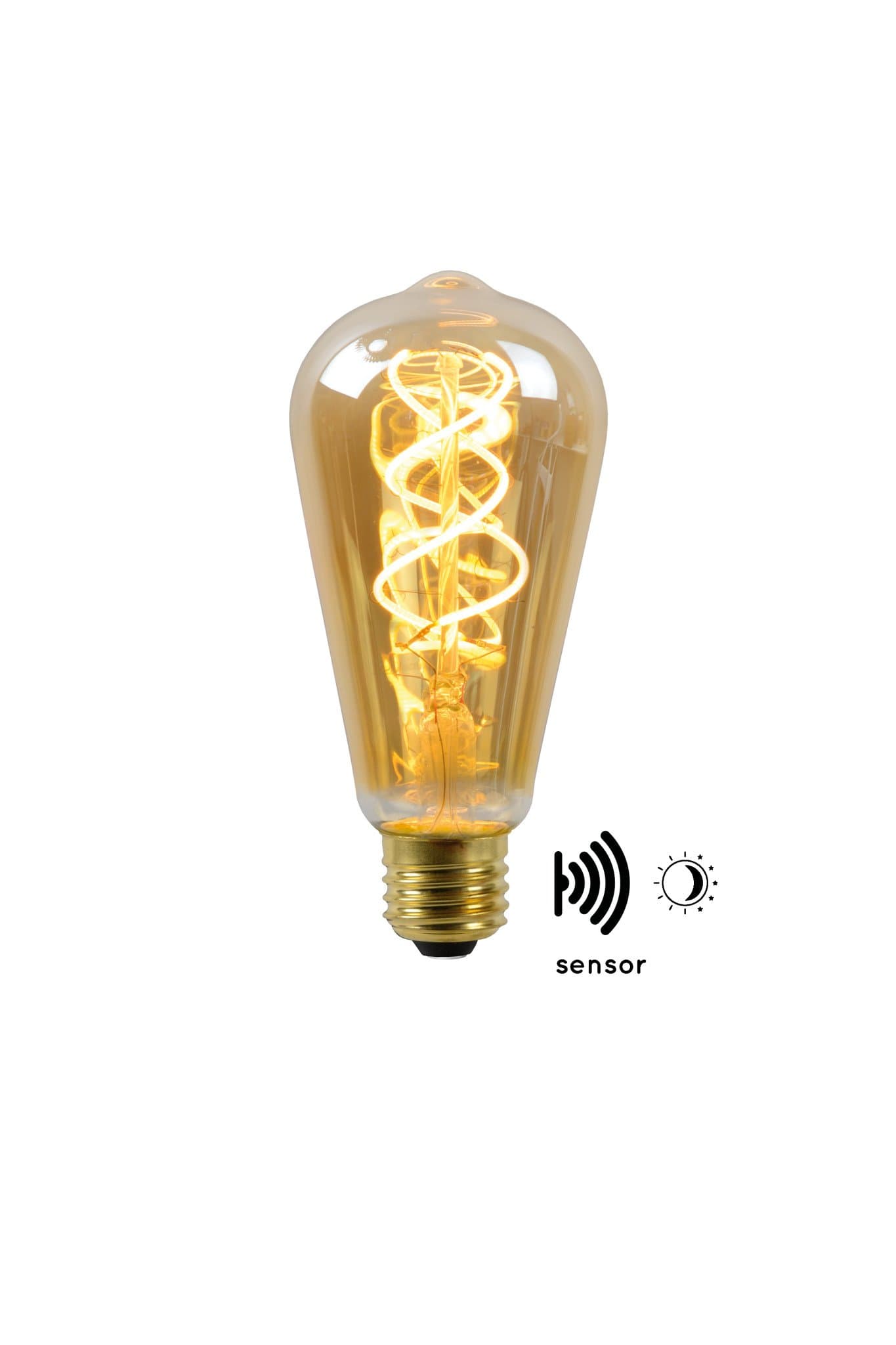 Lucide LED BULB TWILIGHT SENSOR Янтарь Лампа 49034/04/62