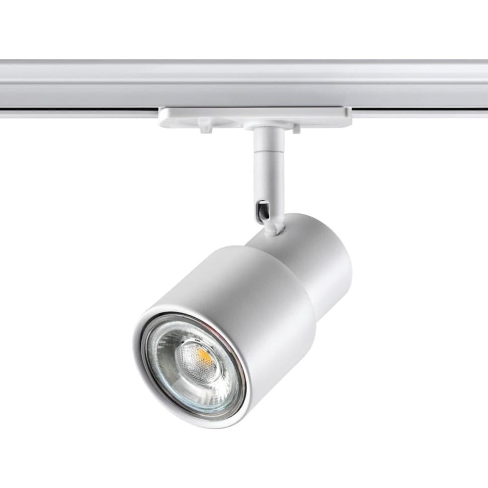 Novotech 370927 PORT NT22 белый Светильник трековый однофазный двухжильный IP20 GU10 50W 220V MOLO
