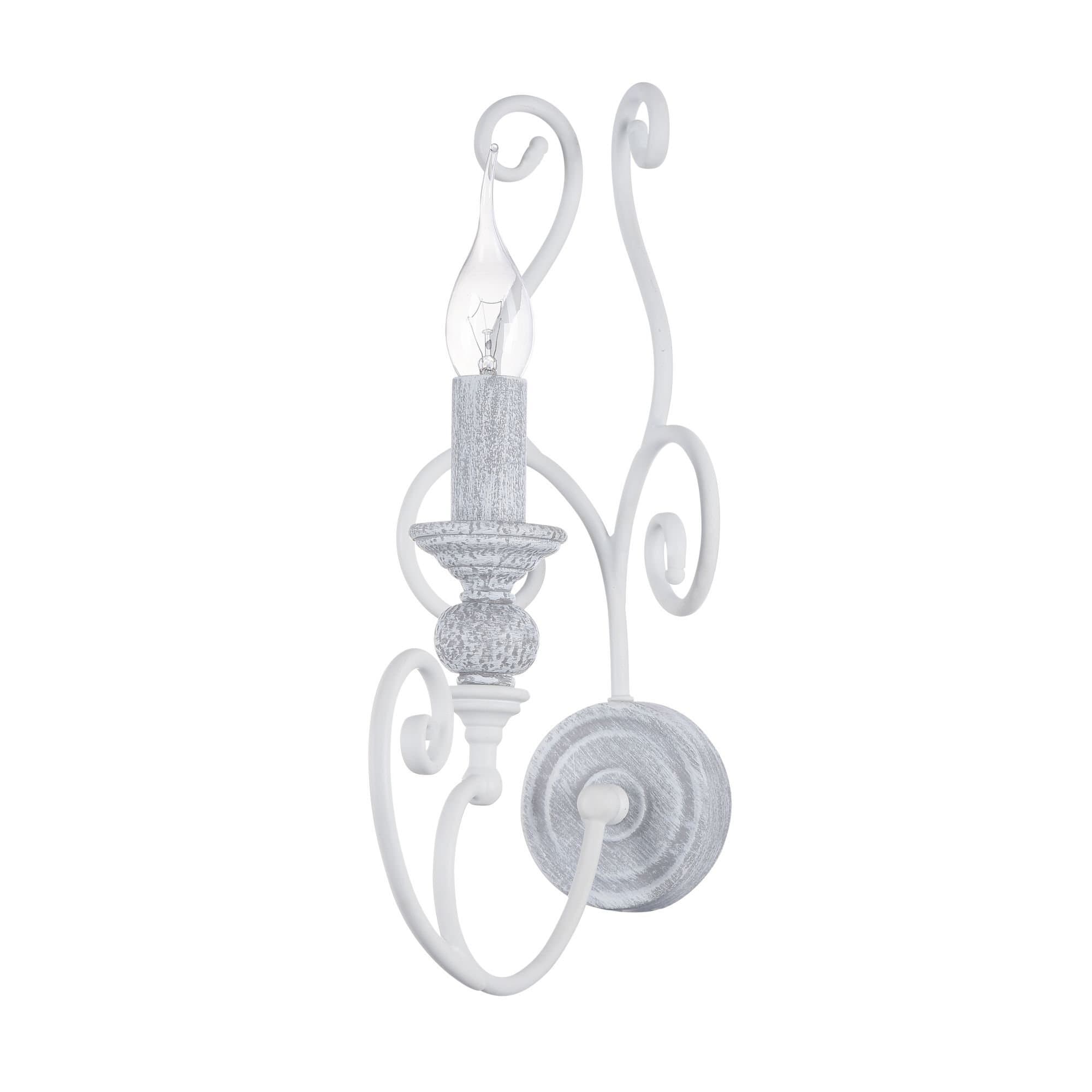 Maytoni Elegant Karina Белый Бра 1xE14 60W ARM631-WL-01-W — миниатюра 4